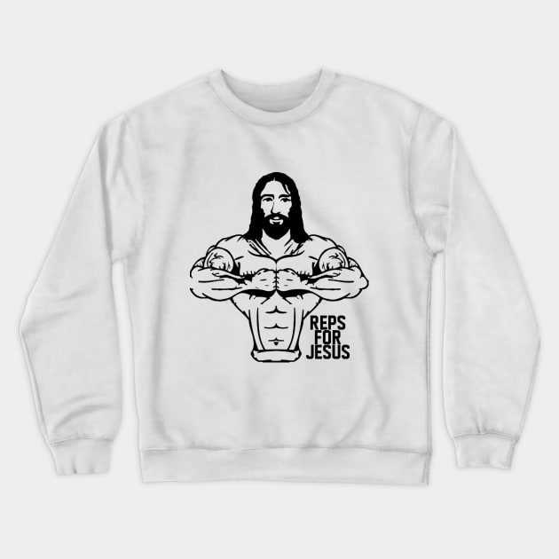 Reps For Jesus Crewneck Sweatshirt by guylevy